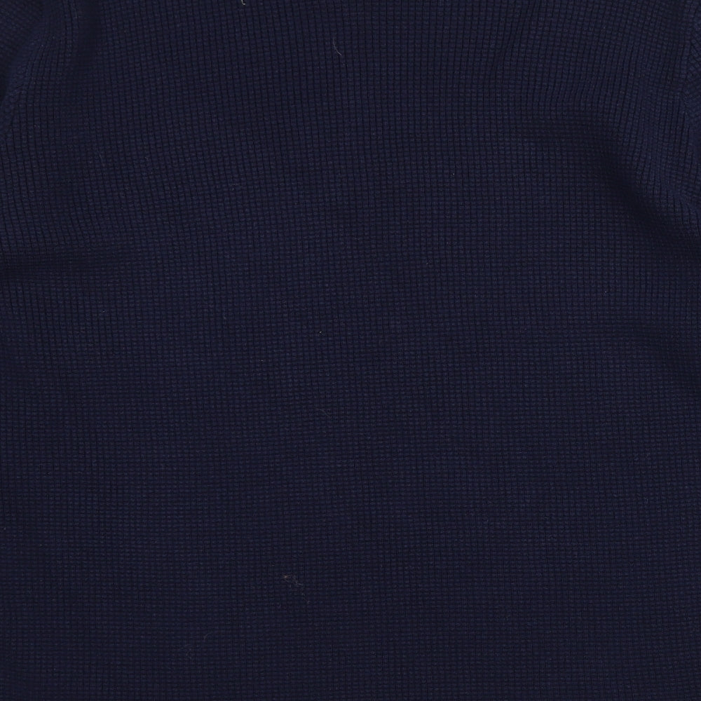 NEXT Mens Blue  Knit Pullover Jumper Size XL