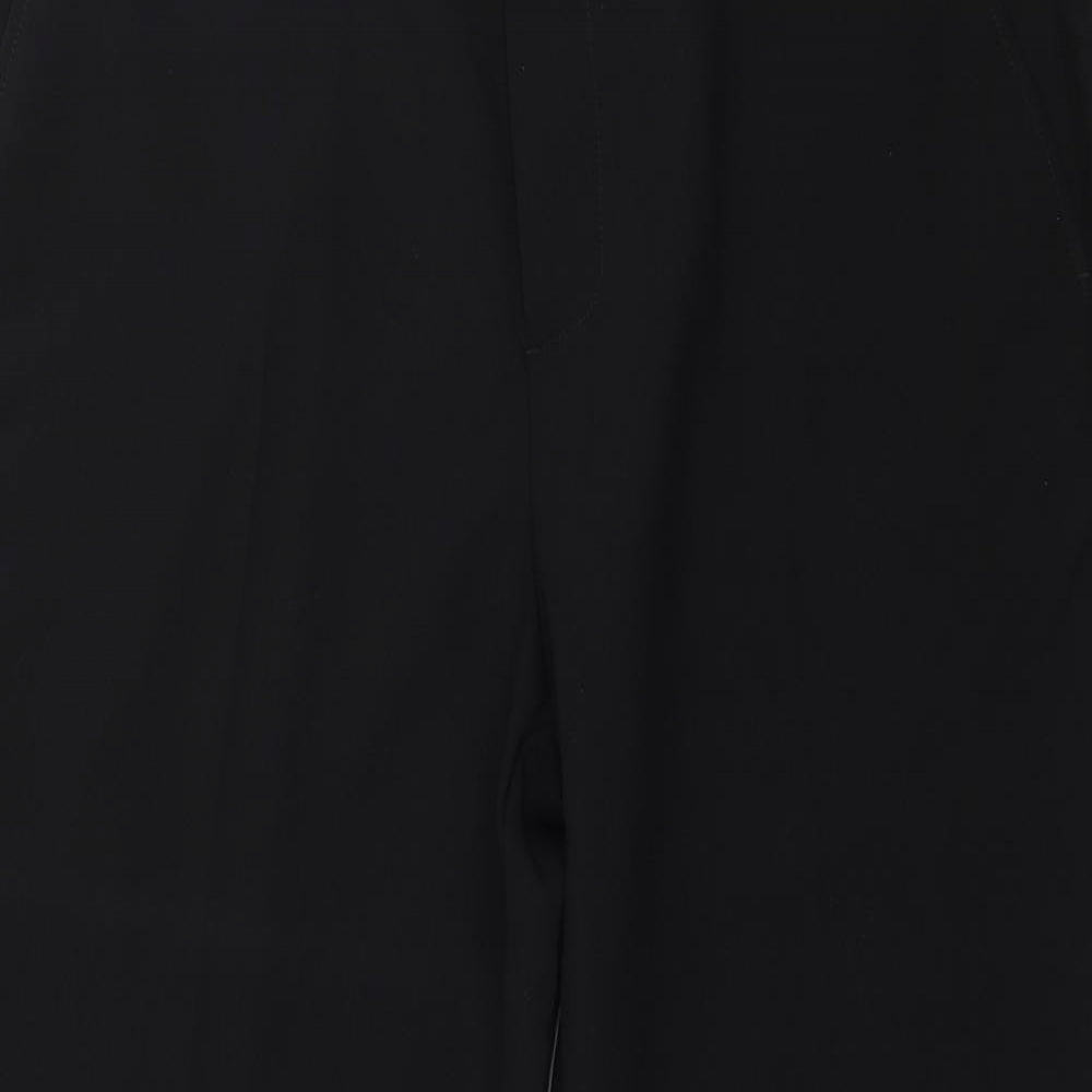 Peacocks Mens Black   Trousers  Size 38 in L31 in