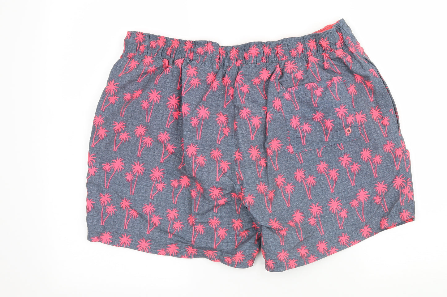 George Mens Green Geometric  Sweat Shorts Size L