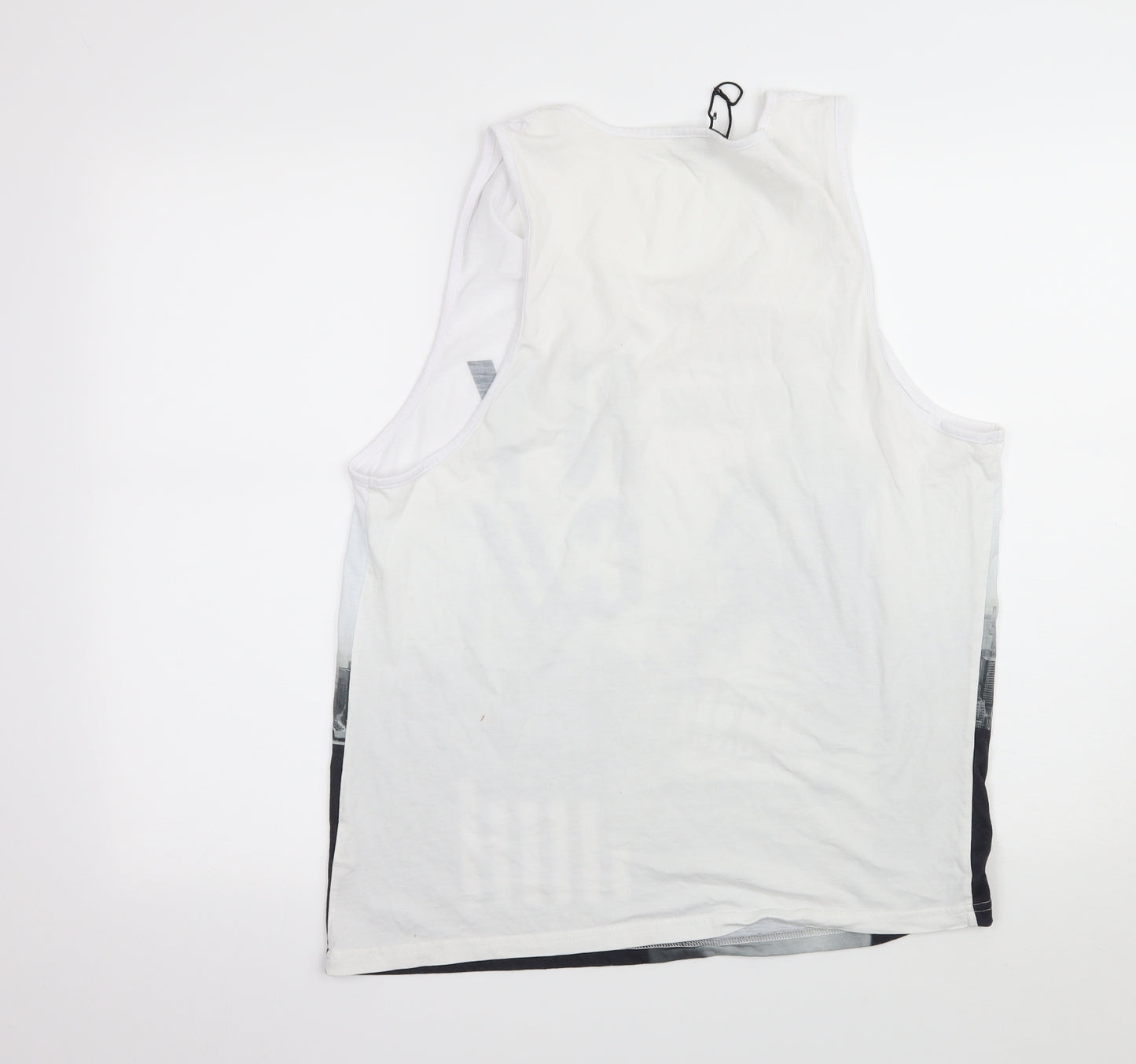 Twisted Soul Mens White  Jersey  T-Shirt Size L  - NYC