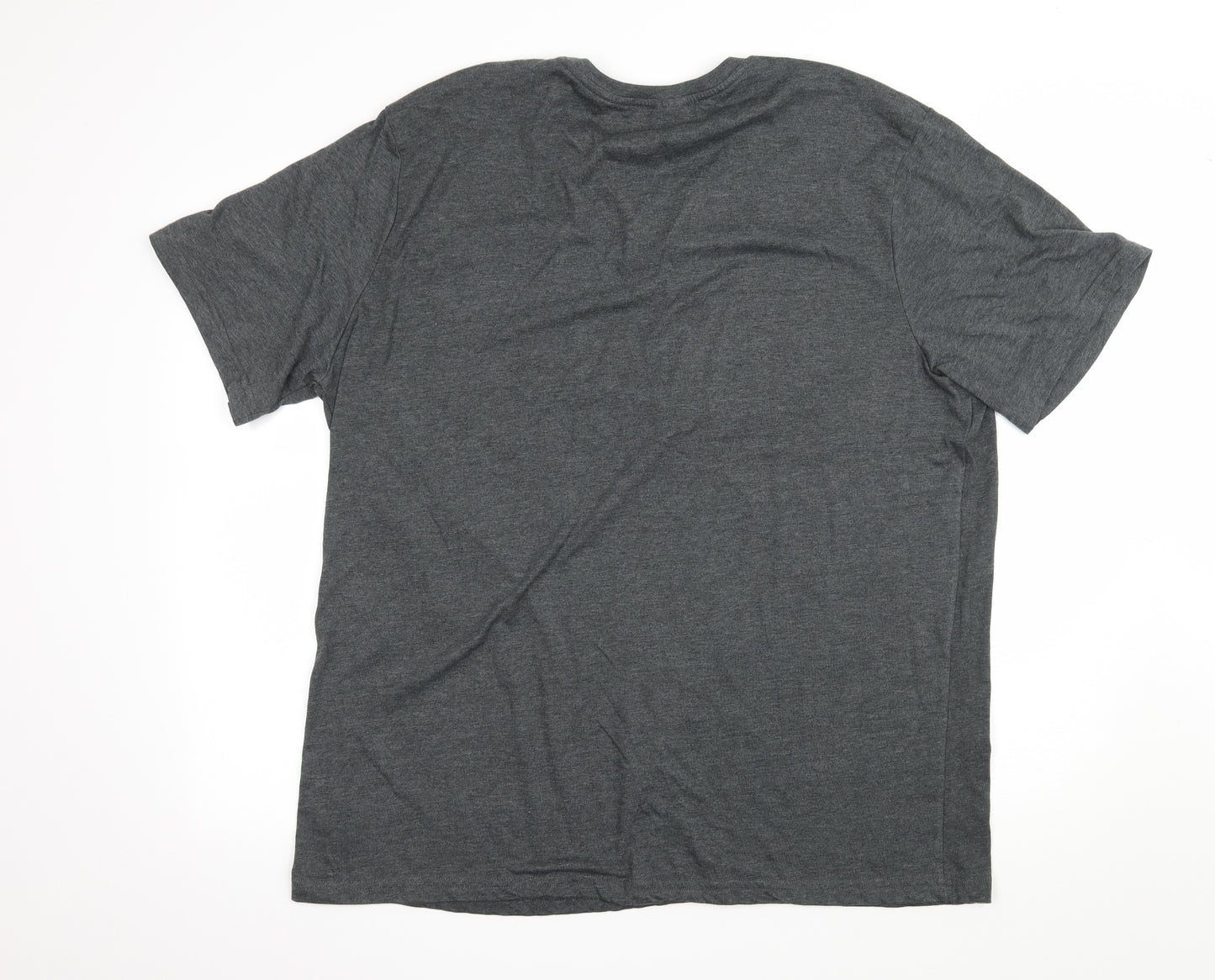Avengers Mens Grey Geometric Jersey  T-Shirt Size 2XL