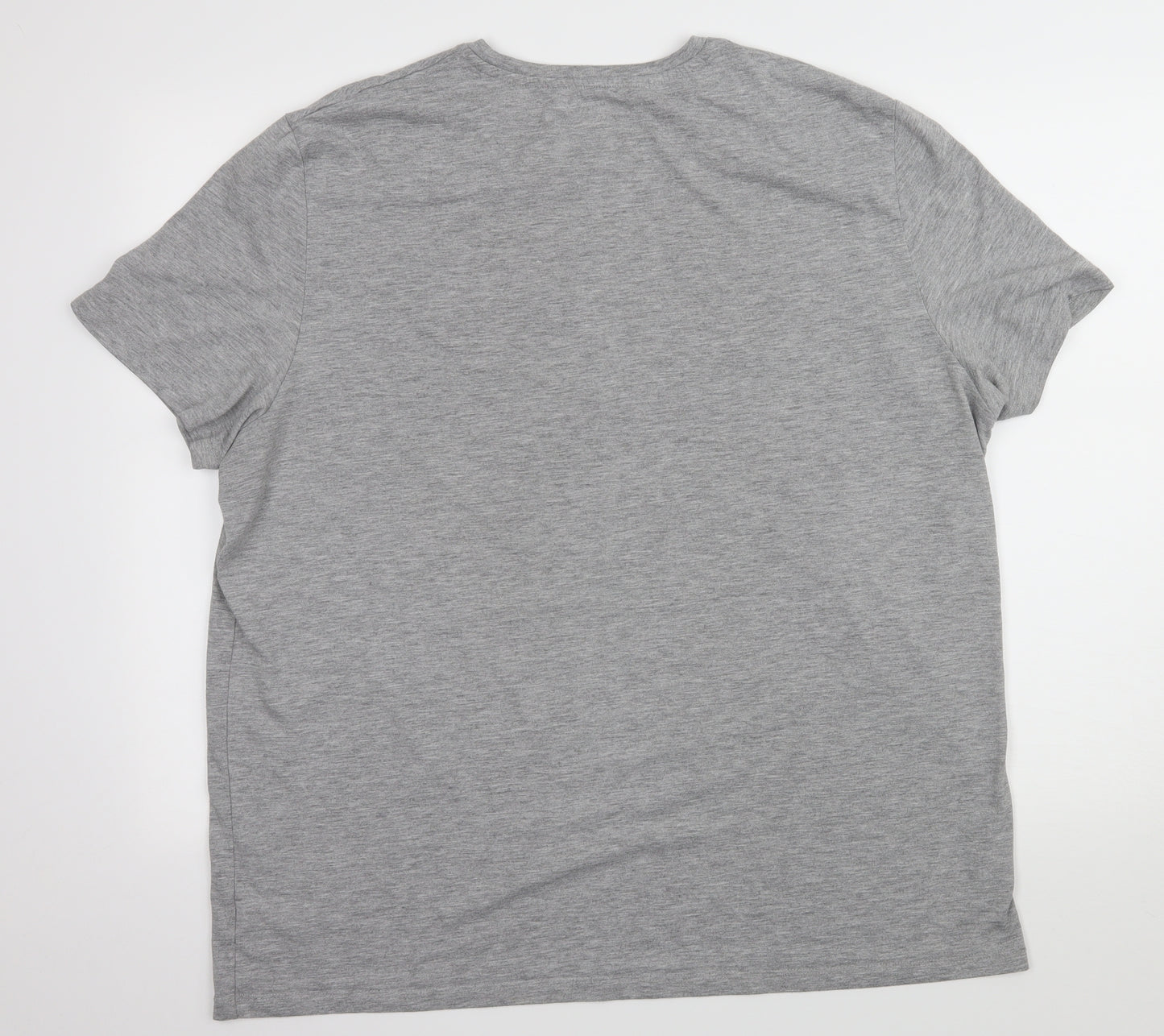 F&F Mens Grey  Jersey  T-Shirt Size 2XL