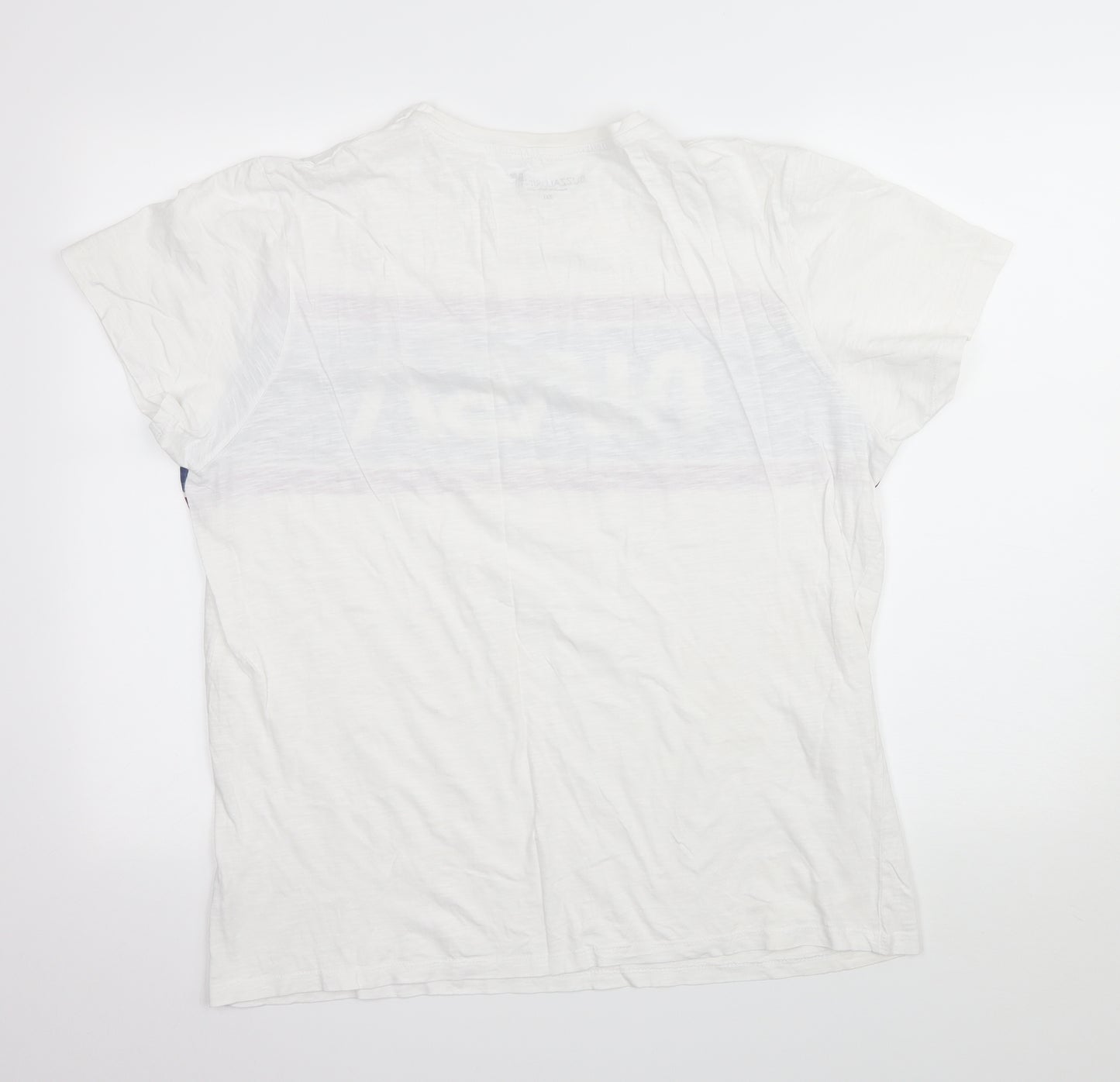 Buzzaldrin Mens White  Jersey  T-Shirt Size 2XL  - NASA