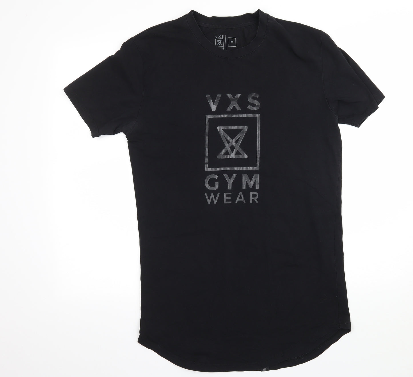 VXS Mens Black  Jersey  T-Shirt Size M