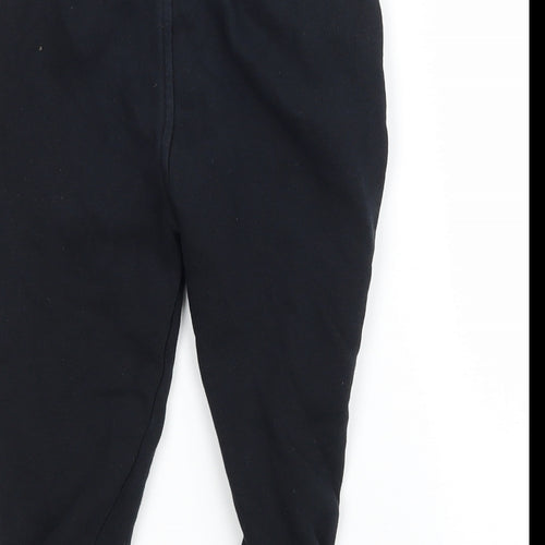 George Boys Black  Jersey Jogger Trousers Size 2-3 Years