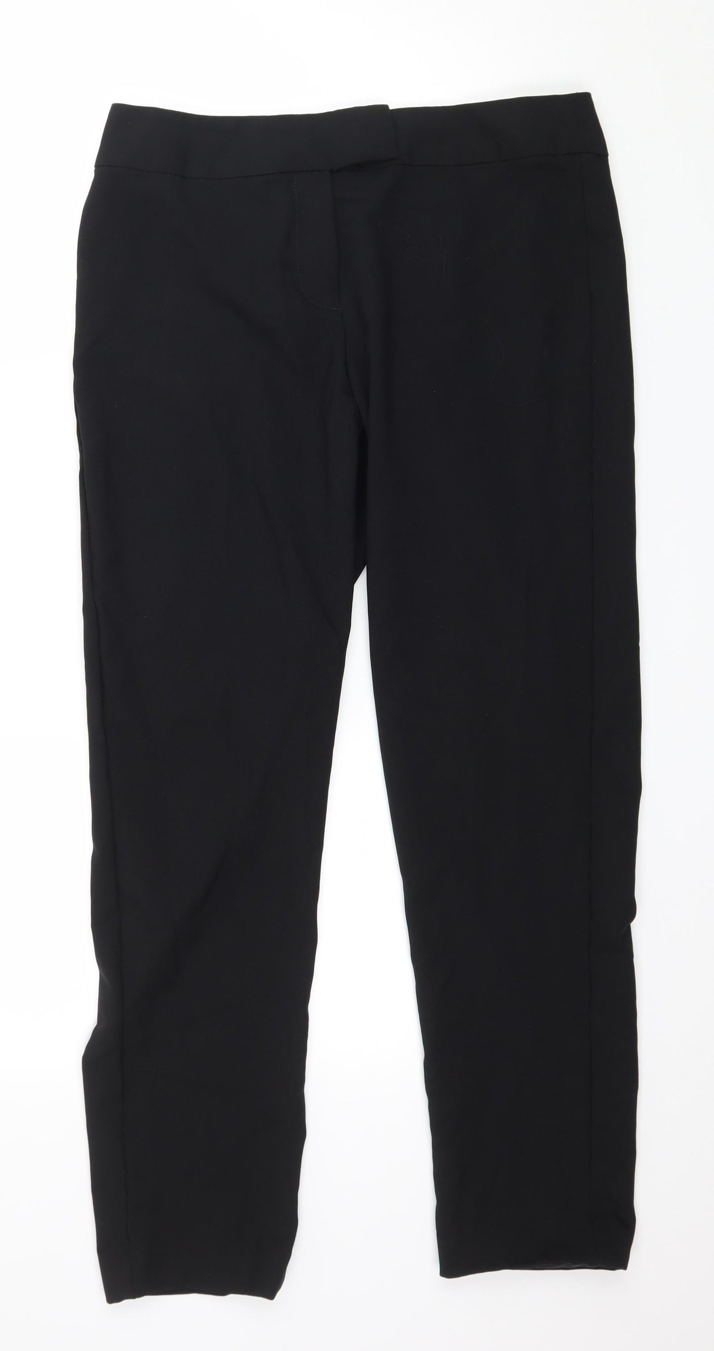 George Womens Black   Trousers  Size 12 L28 in