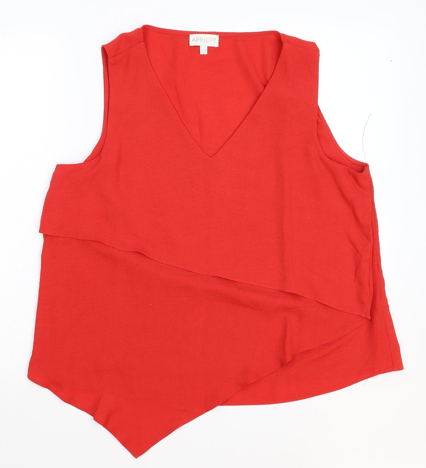 Apricot Womens Red   Basic Tank Size 16