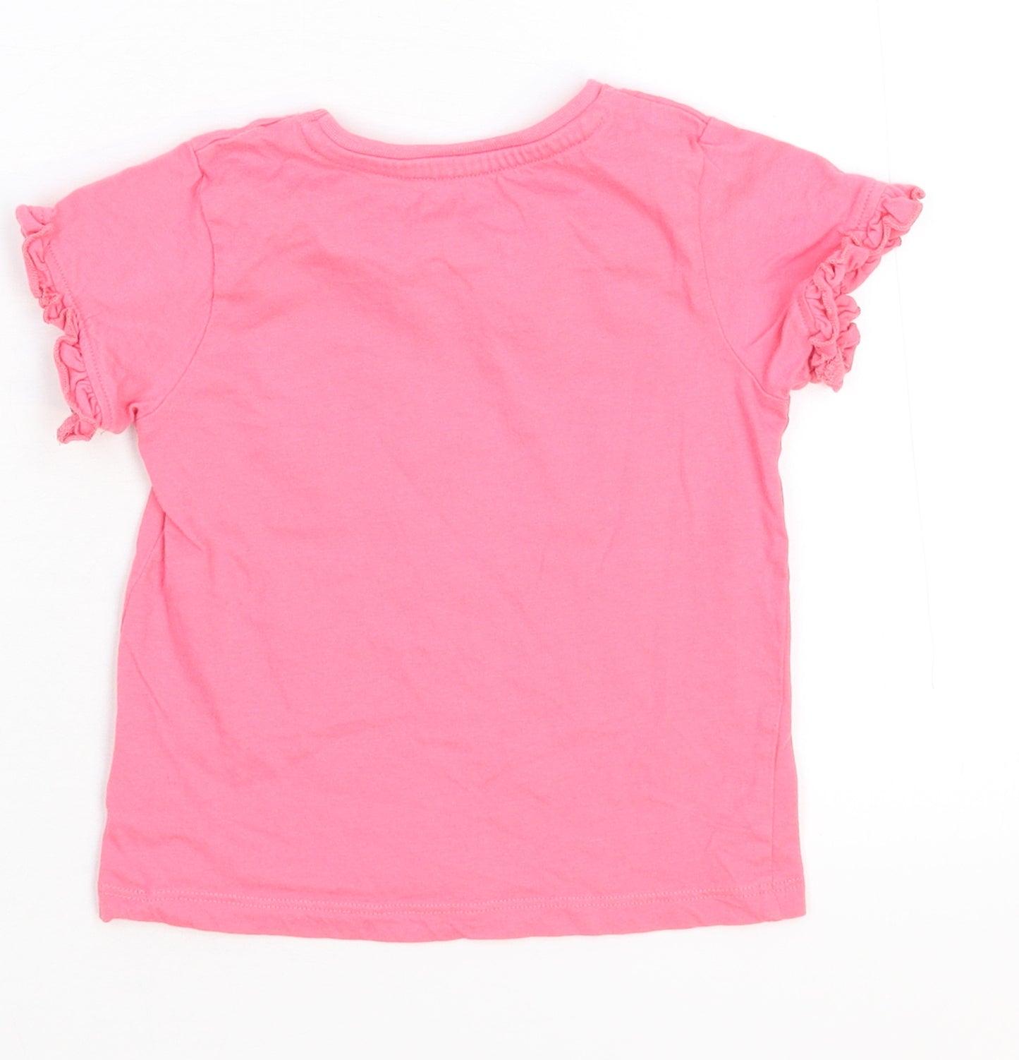 Primark Girls Pink   Basic T-Shirt Size 18-24 Months  - Minnie Mouse