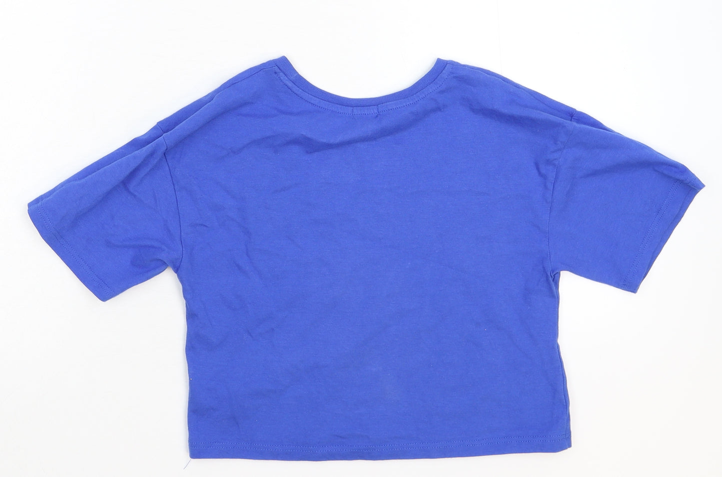 River Island Girls Blue   Basic T-Shirt Size 7-8 Years