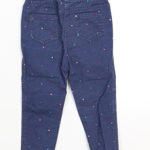 Matalan Baby Blue Spotted  Capri Trousers Size 18-24 Months