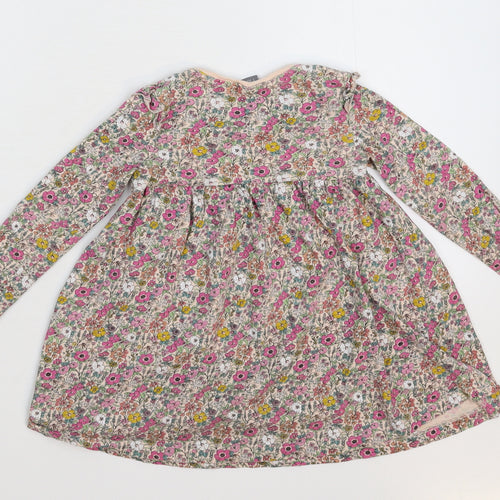 NEXT Girls Pink Floral  Fit & Flare  Size 18-24 Months