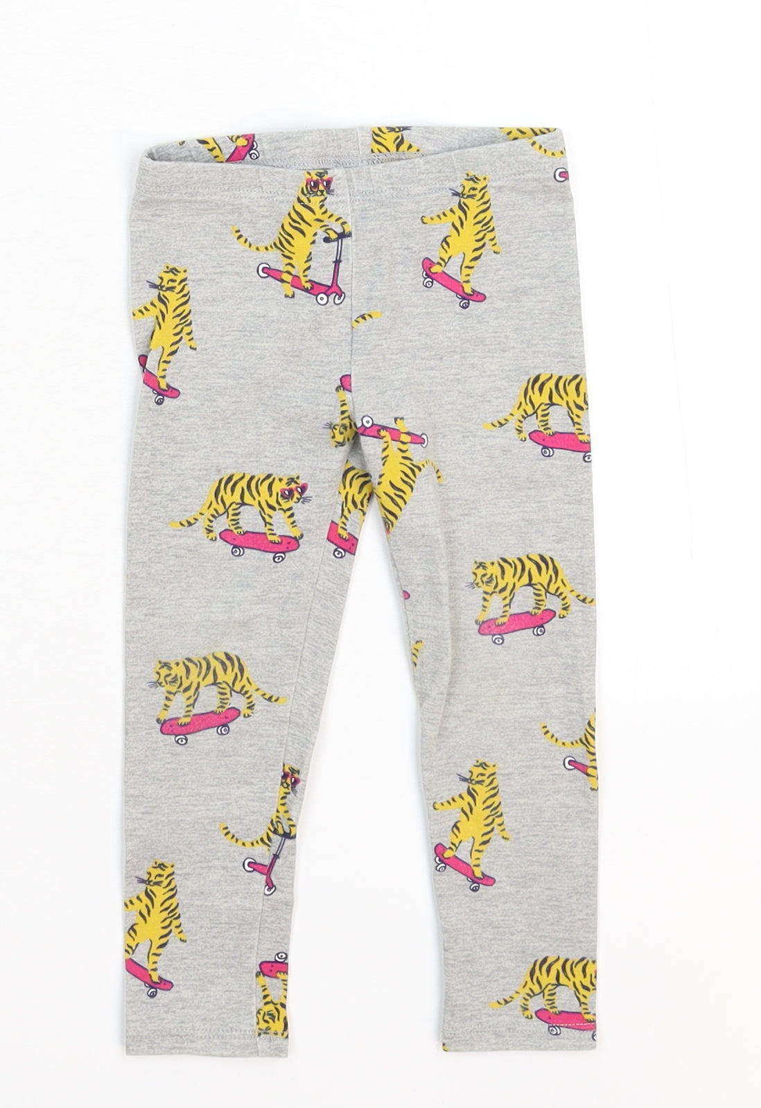OshKosh B’gosh Girls Grey   Capri Trousers Size 2 Years - Legging