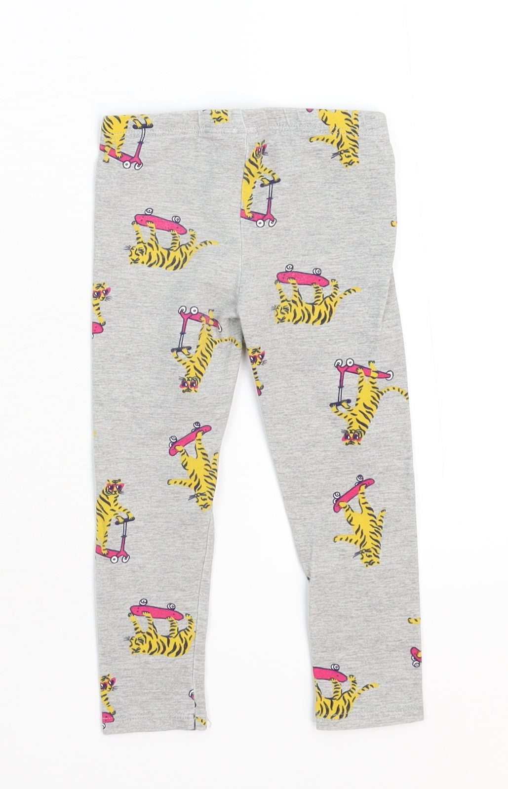 OshKosh B’gosh Girls Grey   Capri Trousers Size 2 Years - Legging