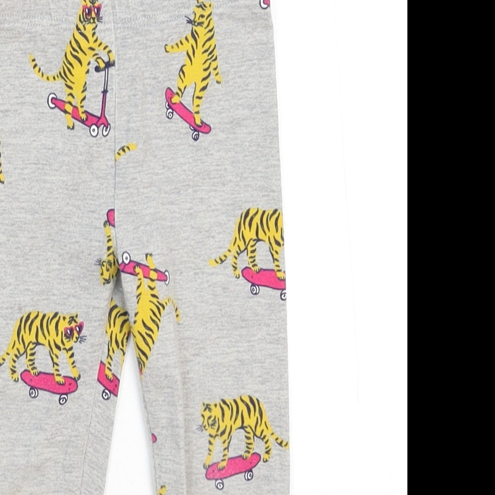 OshKosh B’gosh Girls Grey   Capri Trousers Size 2 Years - Legging