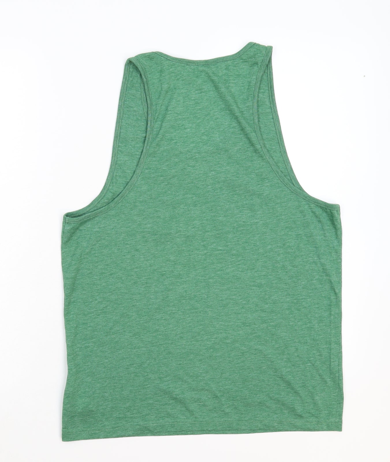 Topman Mens Green   Basic Tank Size S