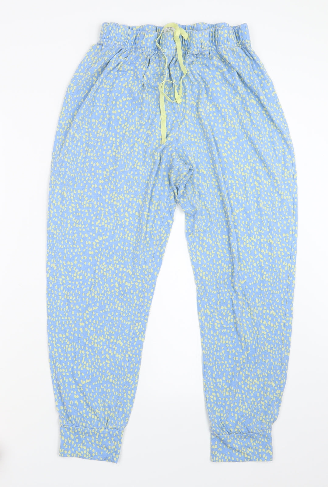 Matalan Womens Blue Geometric  Capri Pyjama Pants Size 16