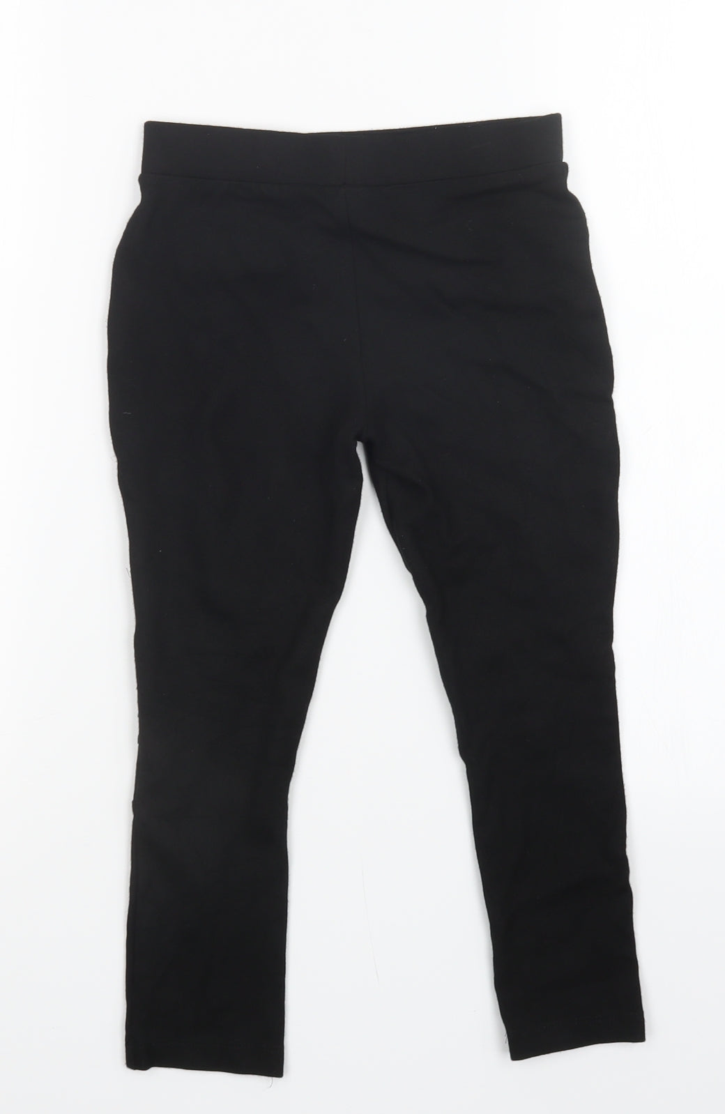 NEXT Girls Black   Capri Trousers Size 8 Years