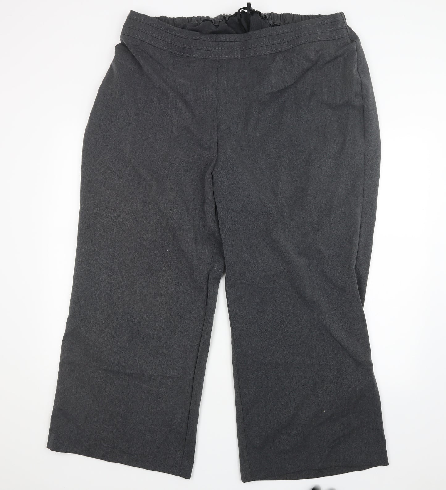 Preworn Womens Grey   Trousers  Size 24 L27 in