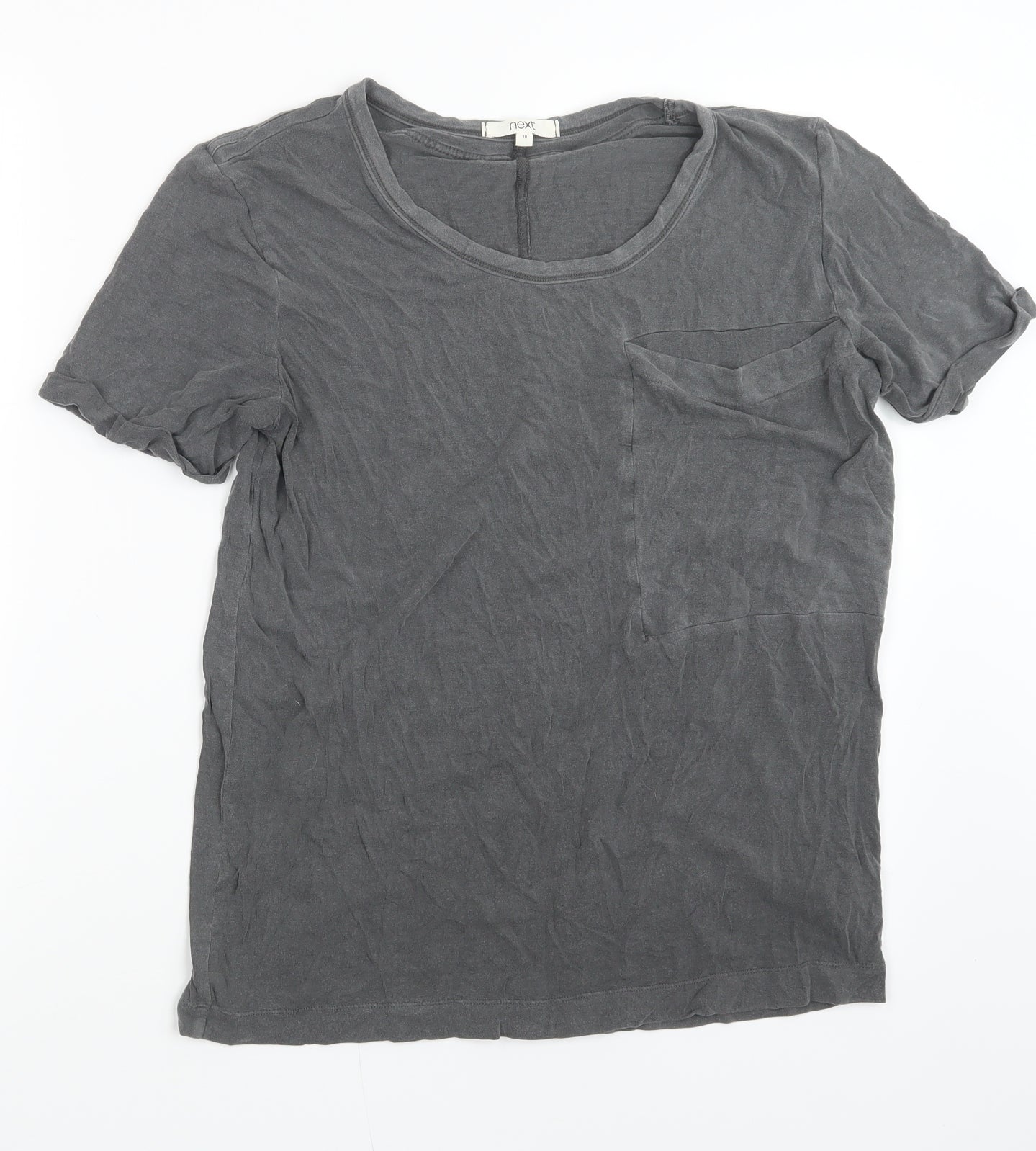 NEXT Womens Grey   Basic T-Shirt Size 10