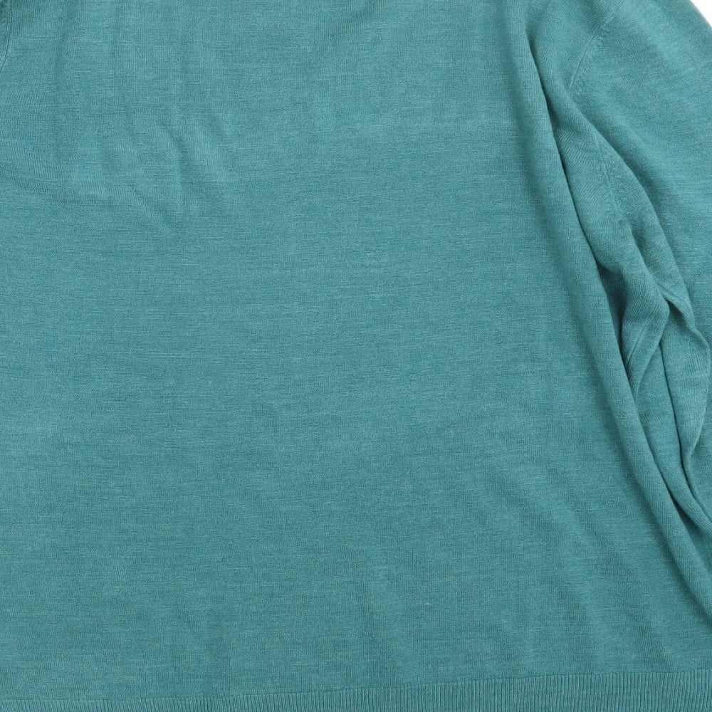 BHS Mens Blue  Knit Pullover Jumper Size L