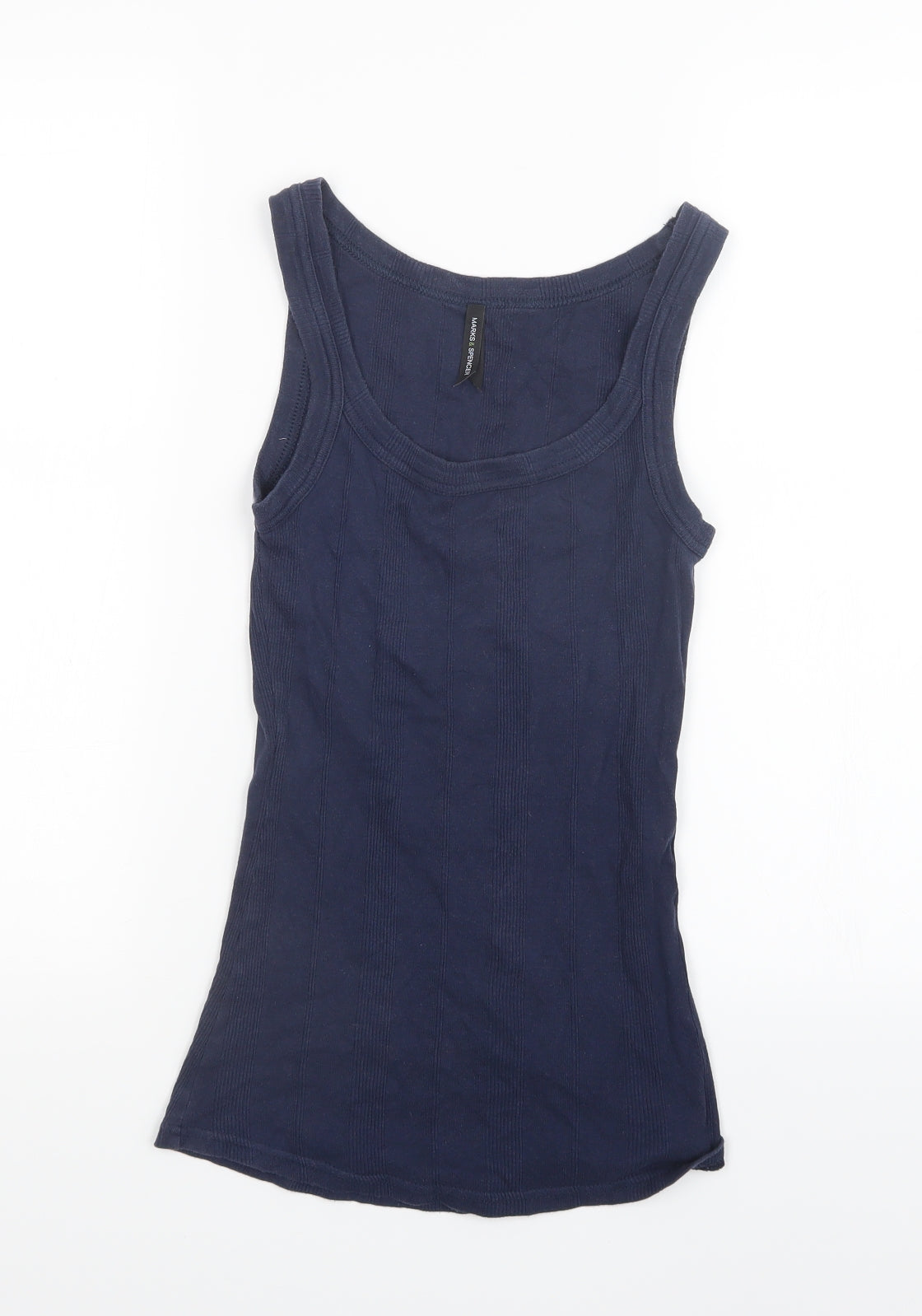Marks and Spencer Womens Blue   Basic Tank Size 10