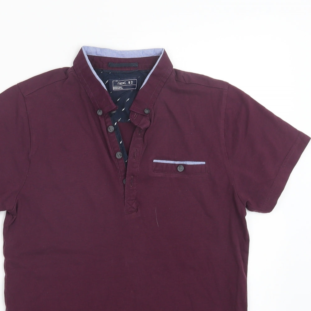 NEXT Boys Purple   Basic Polo Size 12 Years