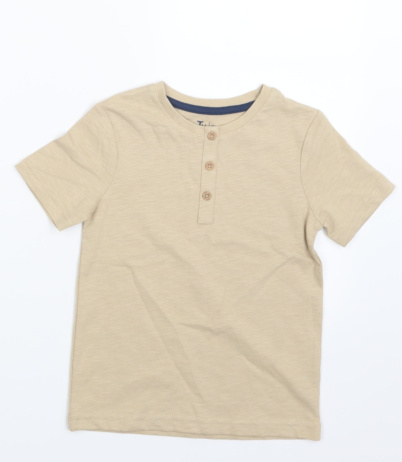 TU Boys Beige   Basic T-Shirt Size 2-3 Years