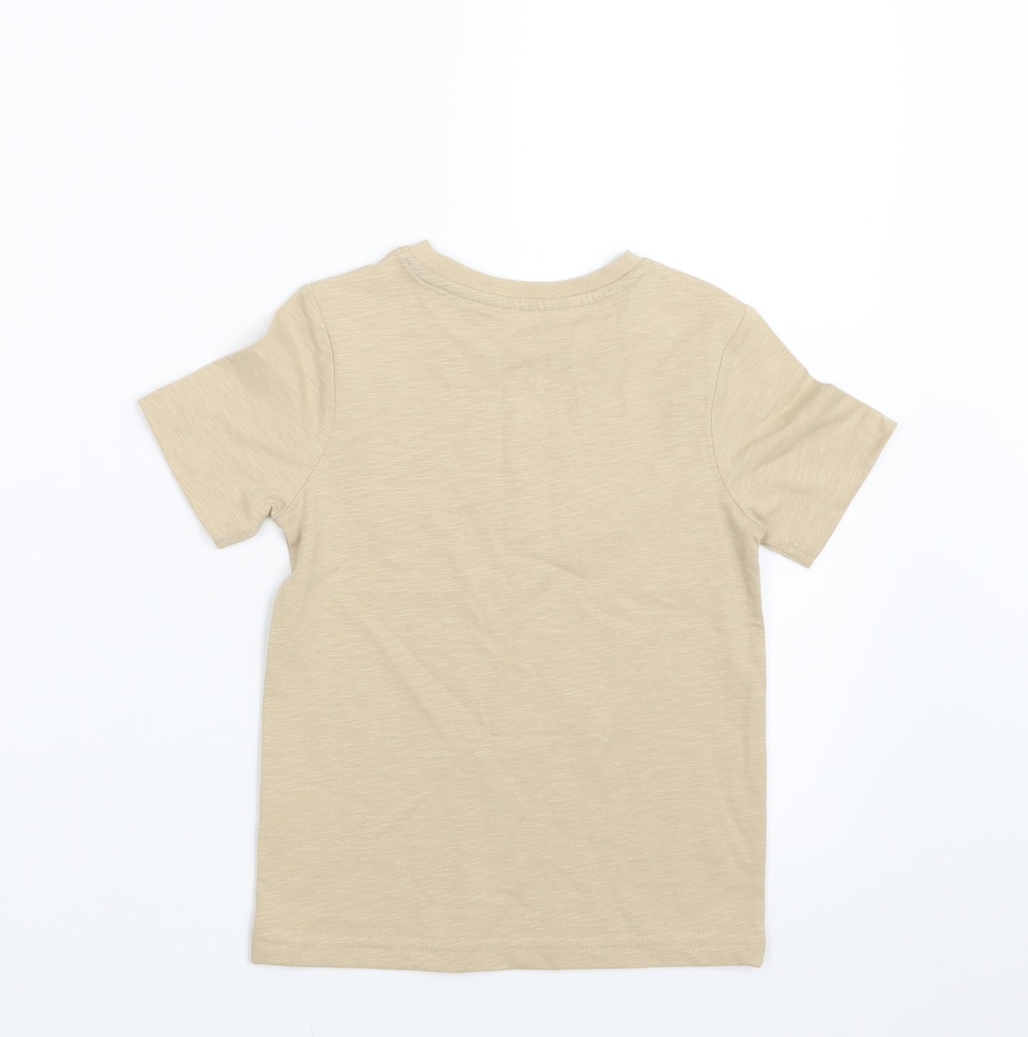 TU Boys Beige   Basic T-Shirt Size 2-3 Years