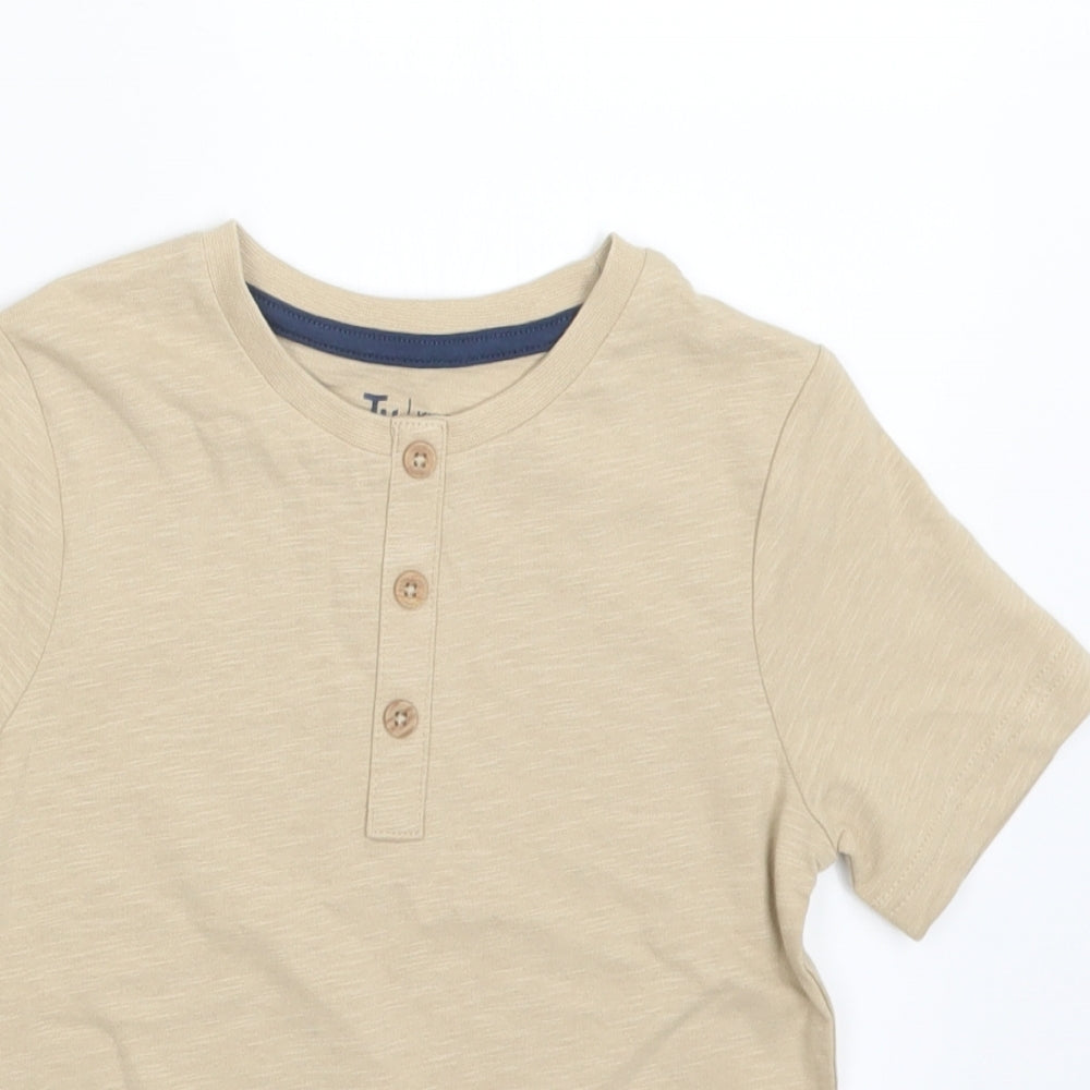 TU Boys Beige   Basic T-Shirt Size 2-3 Years