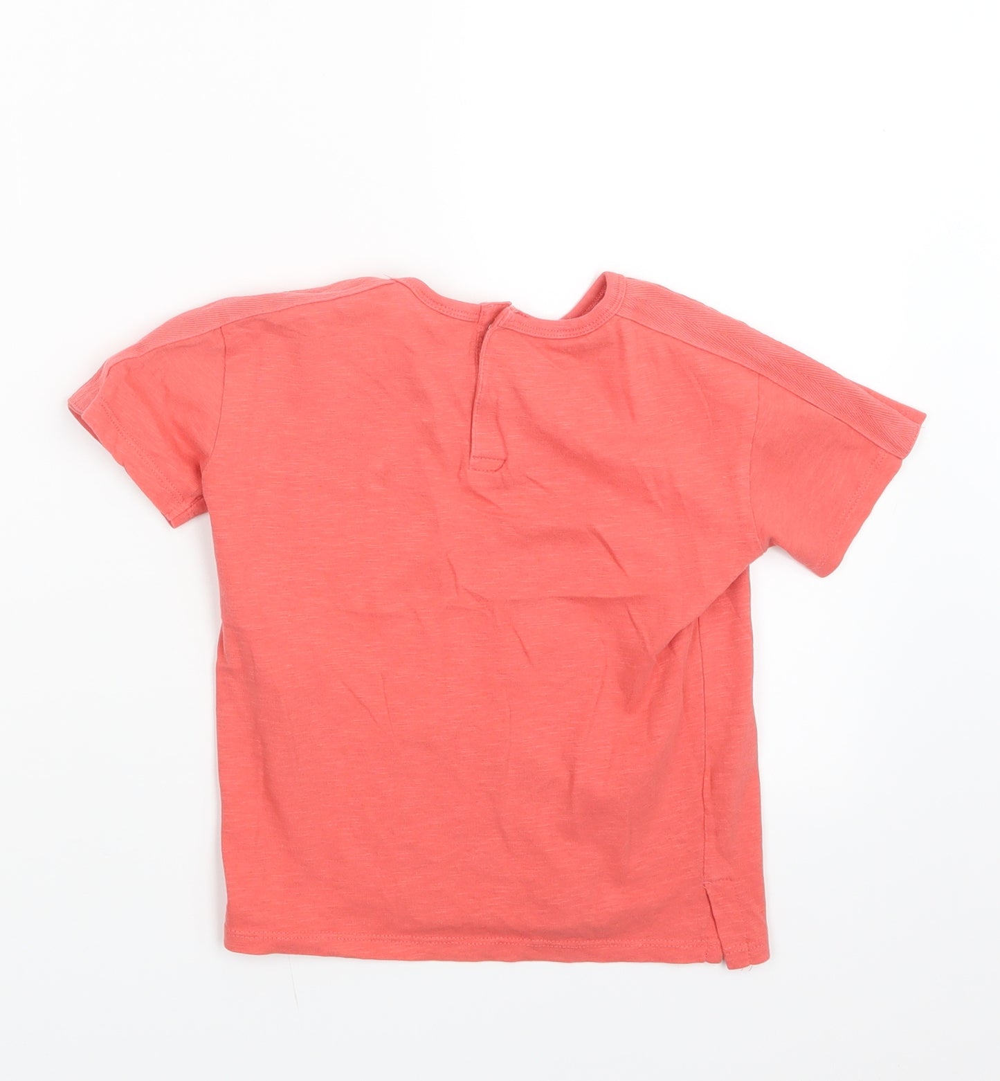 Zara Boys Pink   Basic T-Shirt Size 3-4 Years