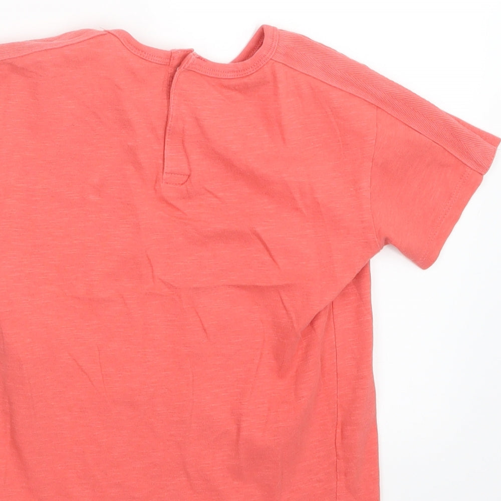 Zara Boys Pink   Basic T-Shirt Size 3-4 Years