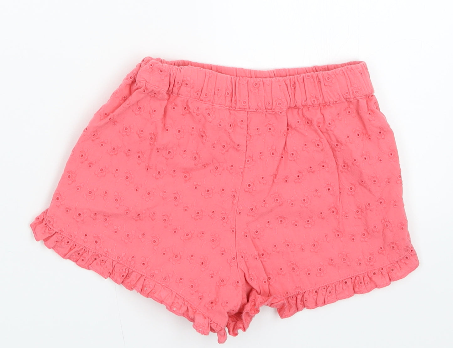 George Girls Pink   Boyfriend Shorts Size 2-3 Years