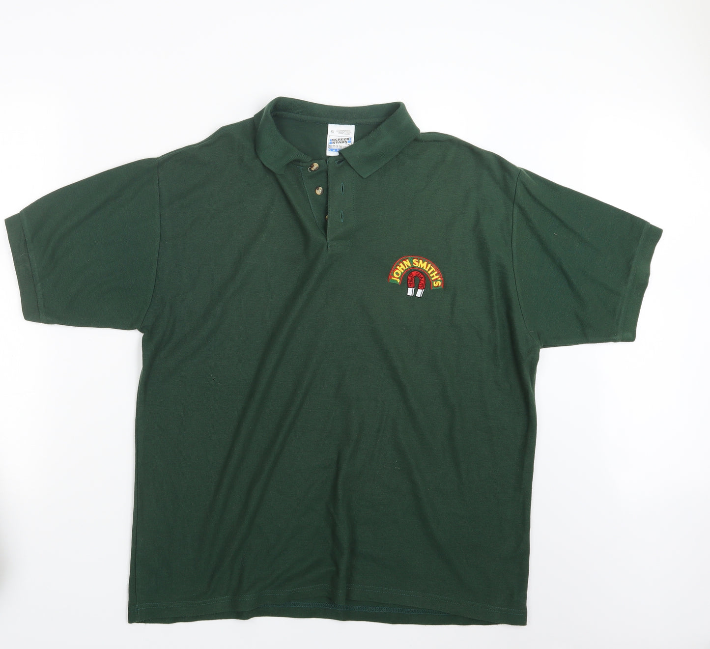 Screen Stars Mens Green    Polo Size XL  - John Smith's