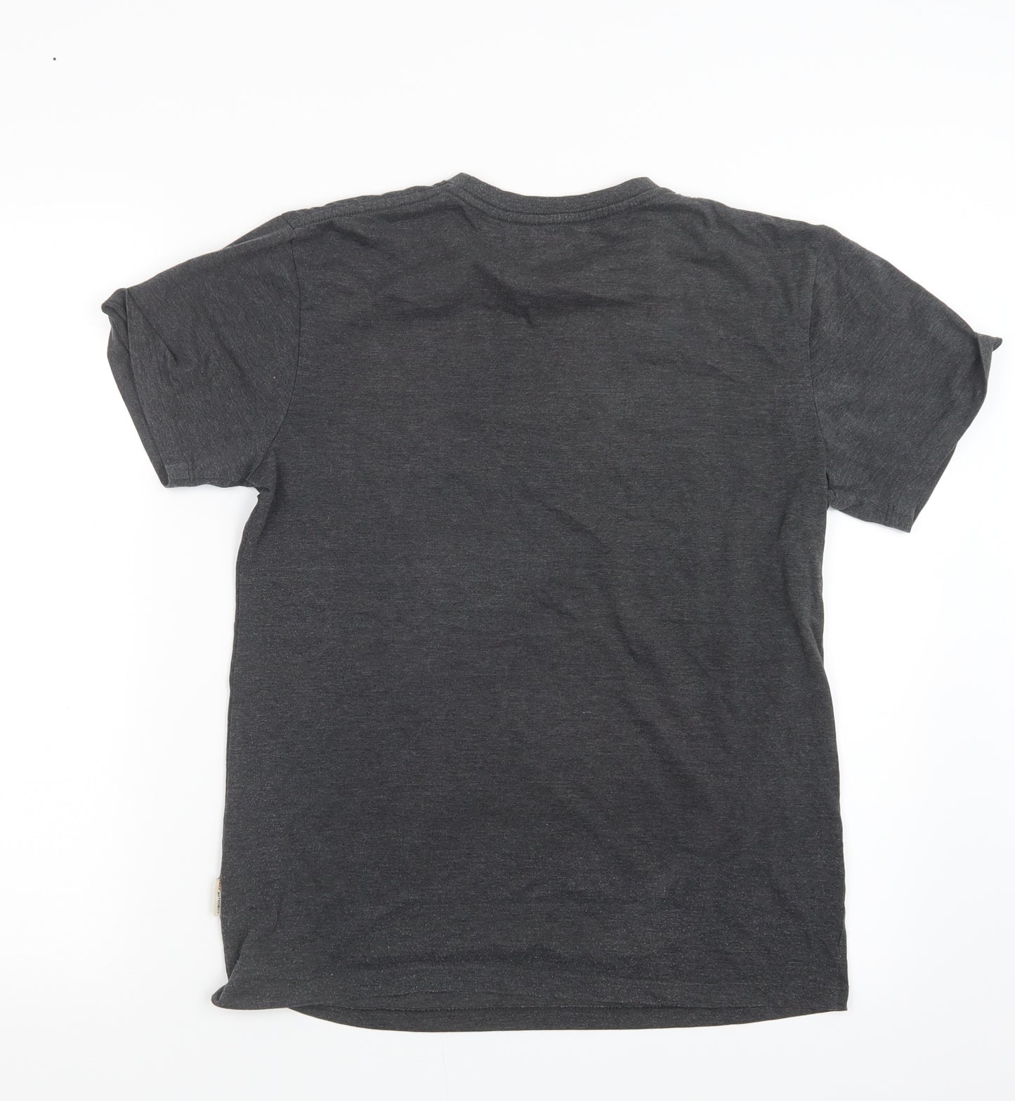 Zion Mens Grey    T-Shirt Size S  - Bob Marley