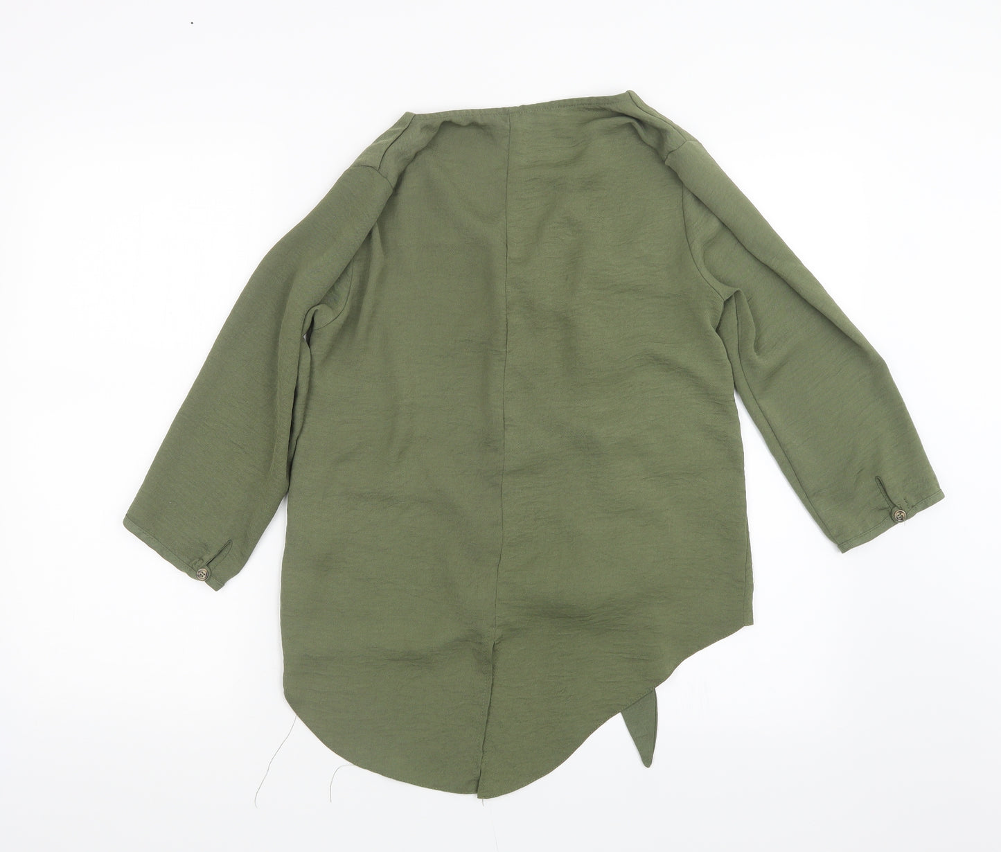 George Womens Green   Basic Button-Up Size 8