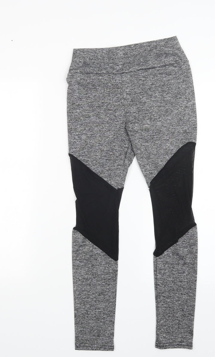 Preworn Womens Grey Capri Leggings Size XL L25 in