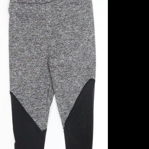 Preworn Womens Grey   Capri Leggings Size XL L25 in