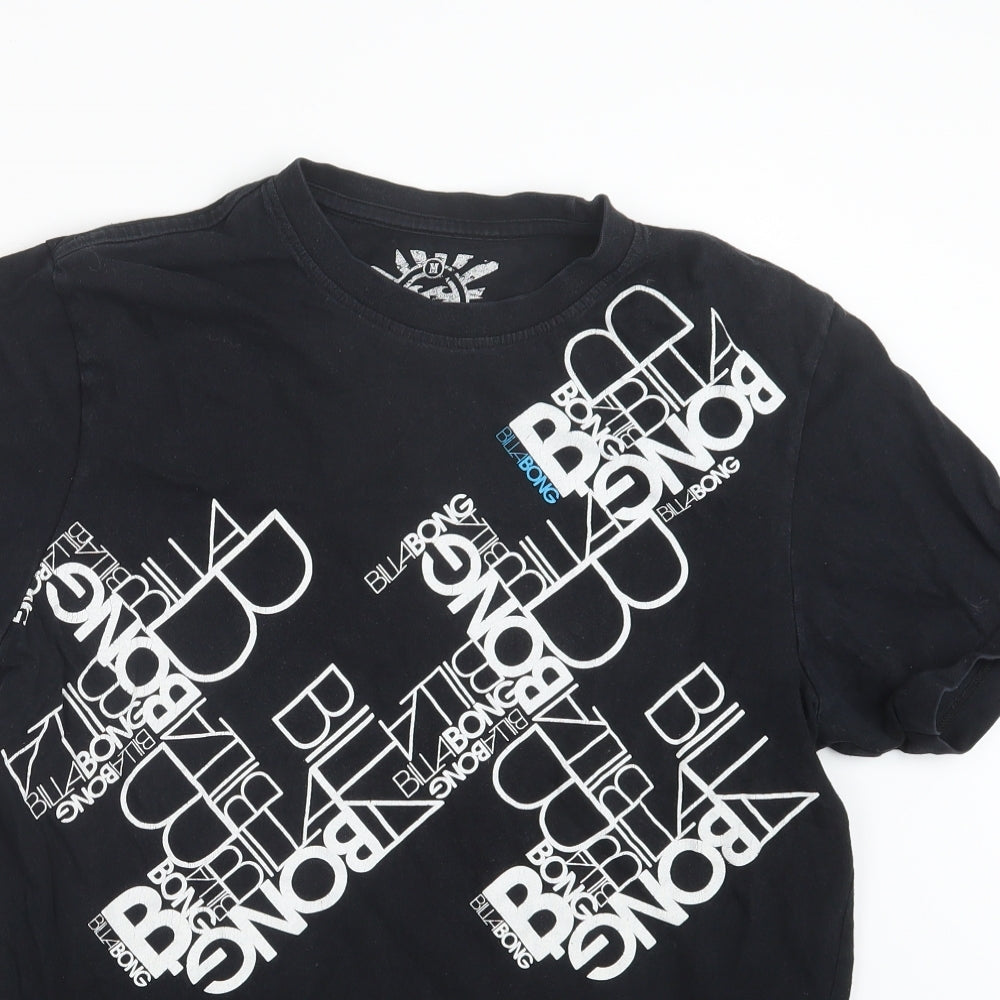 Billabong Mens Black    T-Shirt Size M
