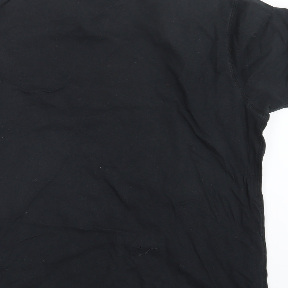 Timberland Mens Black    T-Shirt Size M