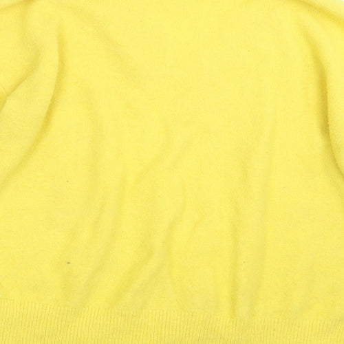 Primark Womens Yellow  Knit Pullover Jumper Size 10