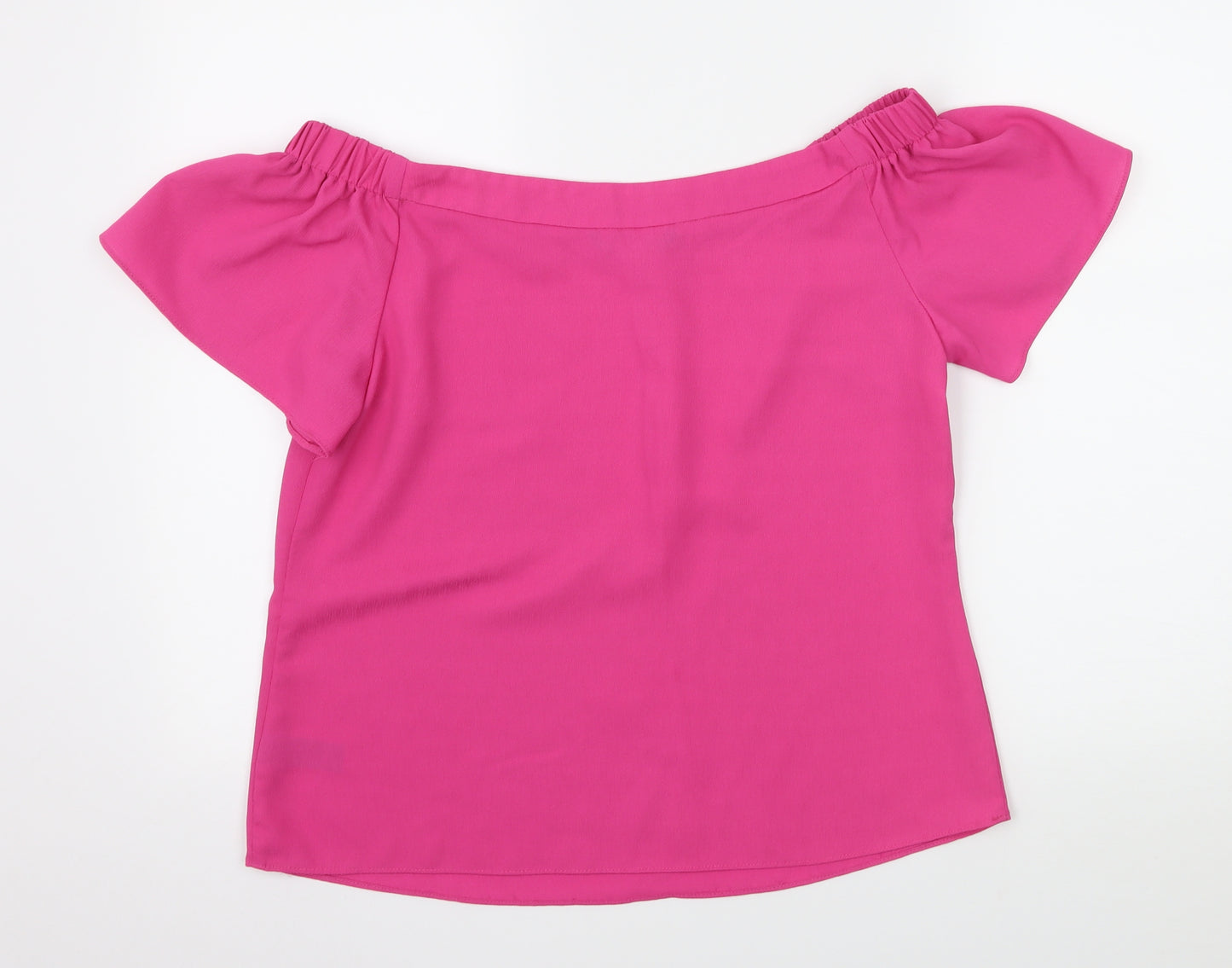 George Womens Pink   Basic Blouse Size 12