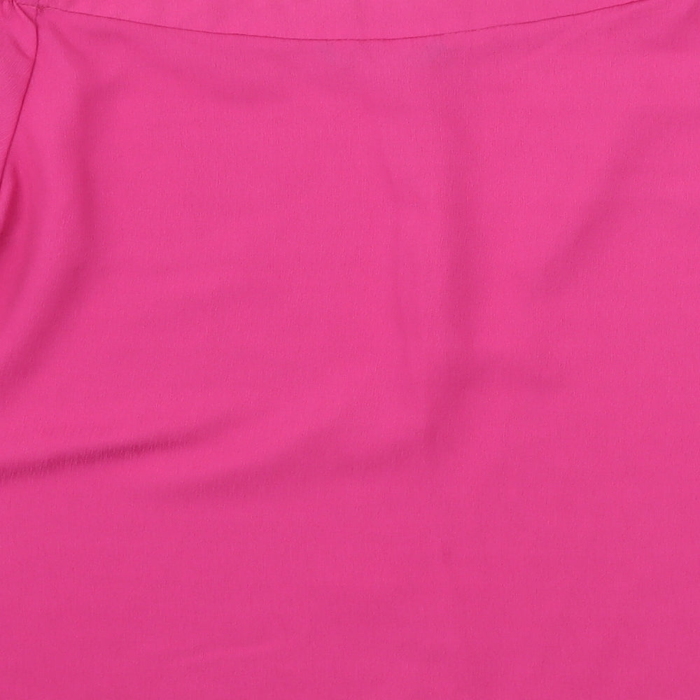 George Womens Pink   Basic Blouse Size 12