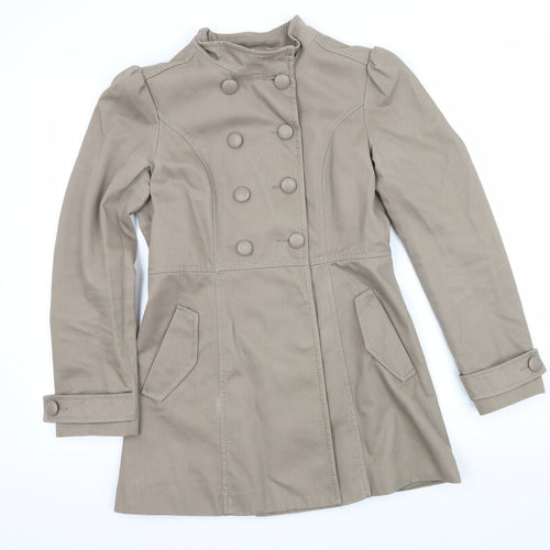 H&M Womens Grey   Gilet Coat Size 8