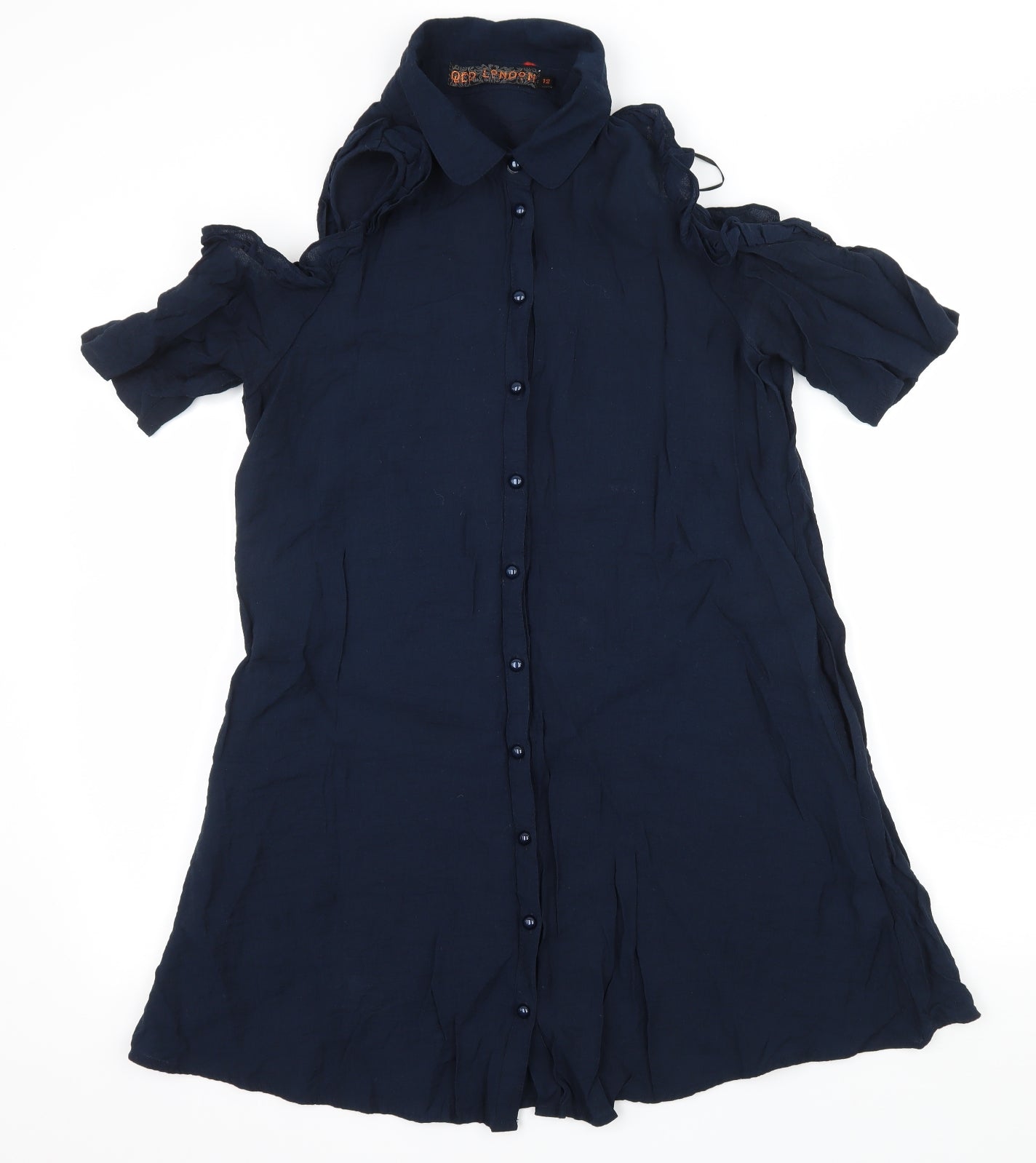 QED London Womens Blue   Shift  Size 12