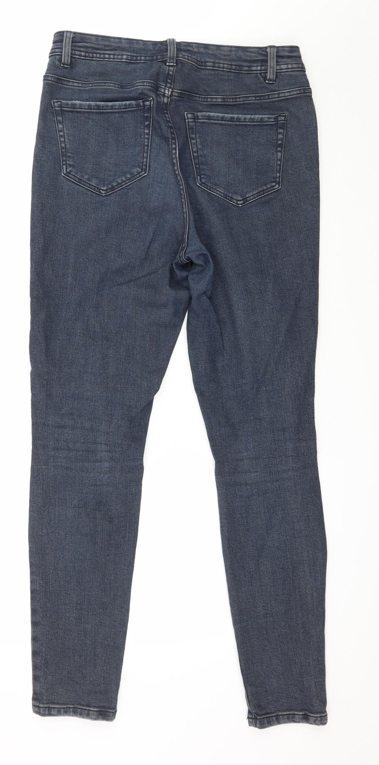 George Womens Blue  Denim Skinny Jeans Size 12 L30 in