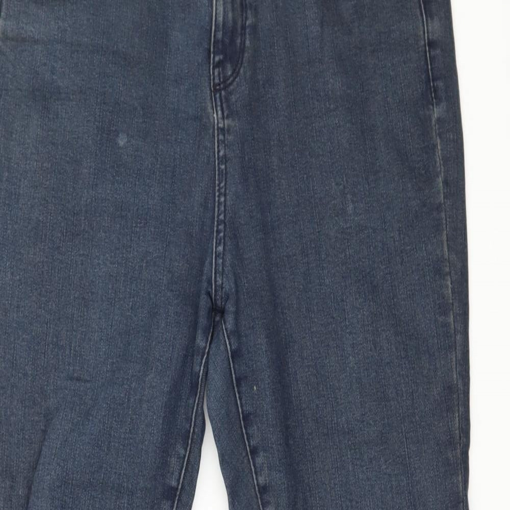 George Womens Blue  Denim Skinny Jeans Size 12 L30 in