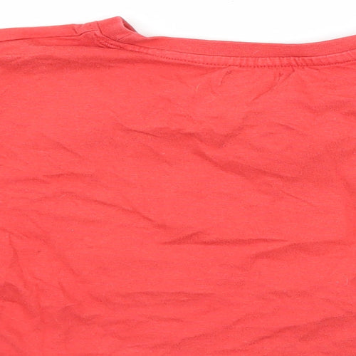 Studio Girls Red  Jersey Basic T-Shirt Size 10-11 Years  - Style Icon