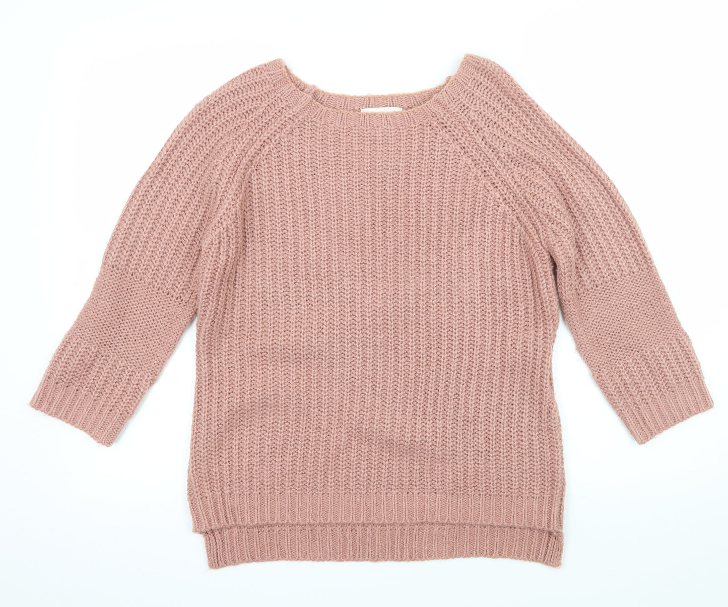 NEXT Womens Pink  Knit Pullover Jumper Size 10