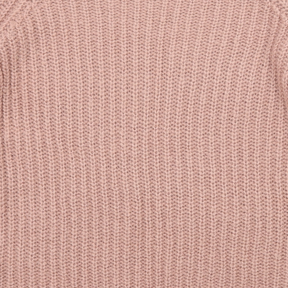 NEXT Womens Pink  Knit Pullover Jumper Size 10