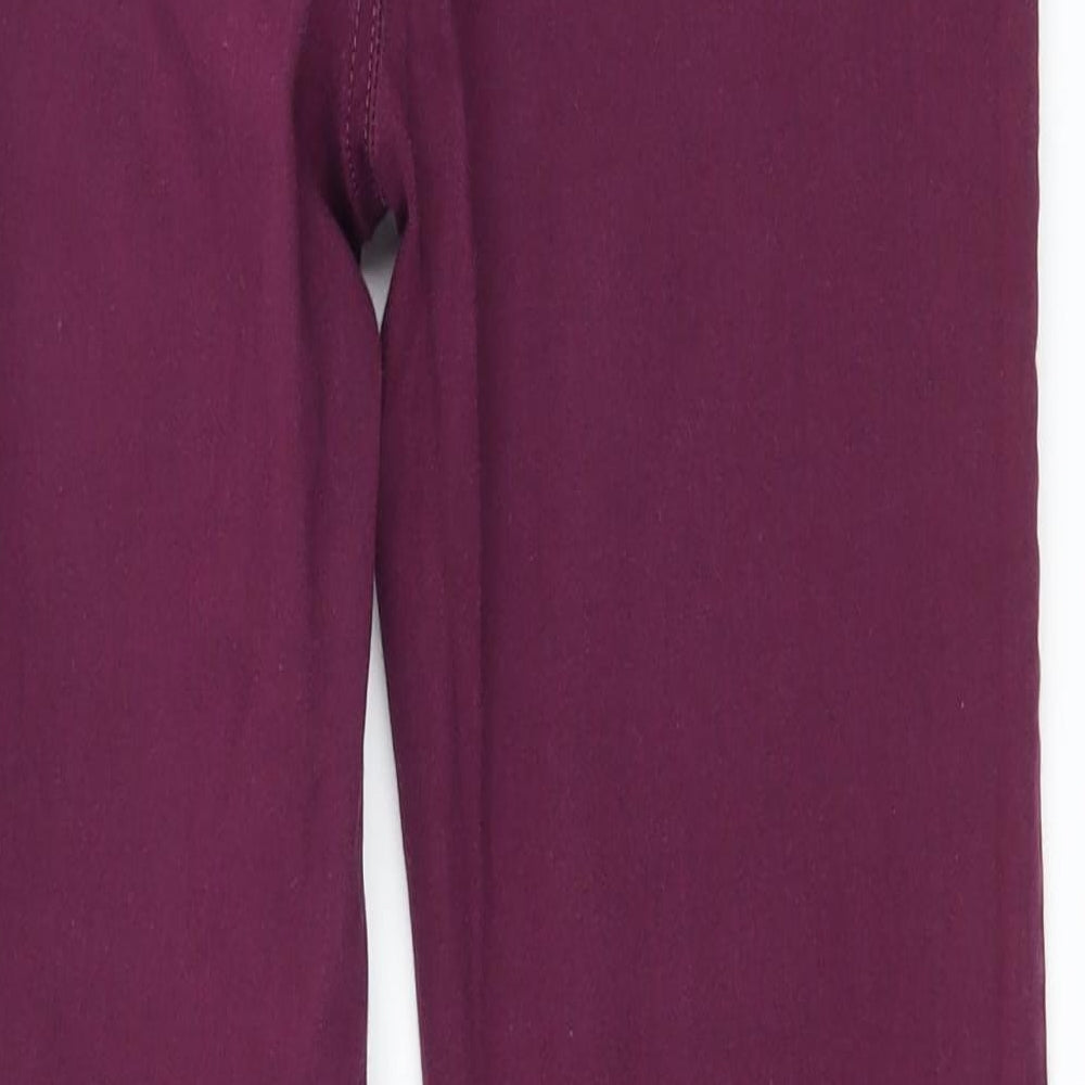 Marks and Spencer Womens Purple  Denim Jegging Jeans Size 12 L27 in